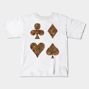 The Four French Suits Kids T-Shirt